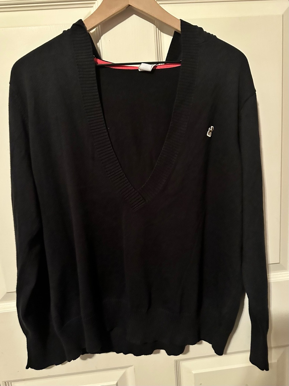 Old Navy | Sweater | Old Navy Deep V-Neck Black Hoodie Sweater